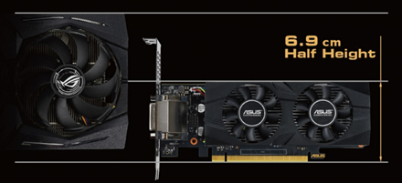 ASUS išleidžia dvi žemo profilio „GTX 1650“ vaizdo plokštes ASUS išleidžia dvi žemo profilio „GTX 1650“ vaizdo plokštes