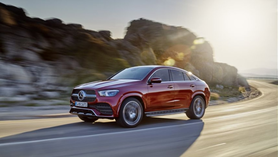 „Mercedes-Benz GLE Coupé“ Gamintojo nuotr.