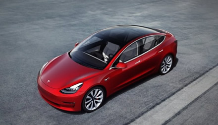 „Model 3“ © „Tesla“ „Model 3“ © „Tesla“