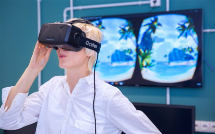 VGTU atidaryta virtualios realybės laboratorija © VGTU