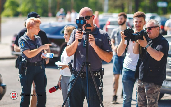 Greičio matavimas © Policija