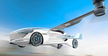 Artėja skraidančių mašinų era? „Hyundai“ rimtai nusiteikę sukurti skraidantį automobilį