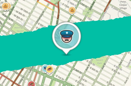 „Waze“ prašo vairuotojų nebenurodyti vietų, kur stovi policija „Waze“ prašo vairuotojų nebenurodyti vietų, kur stovi policija