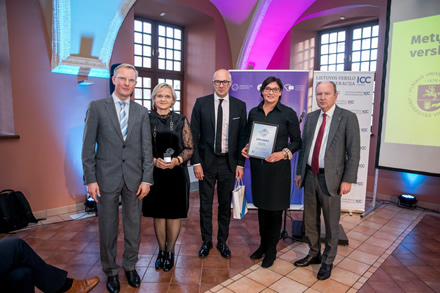 Metų paslauga verslui. Organizatorių nuotrauka Metų paslauga verslui. Organizatorių nuotrauka