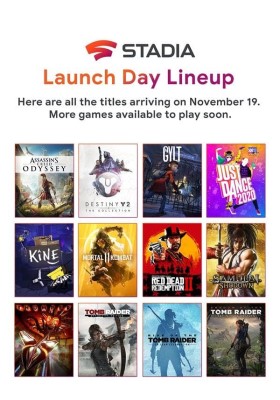 Naujoji „Google Stadia“ startuoja – platformą papildė dar 10 naujų žaidimų Naujoji „Google Stadia“ startuoja – platformą papildė dar 10 naujų žaidimų