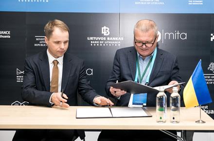 Lietuva ir Ukraina bendradarbiaus skatinant technologijų proveržį Lietuva ir Ukraina bendradarbiaus skatinant technologijų proveržį