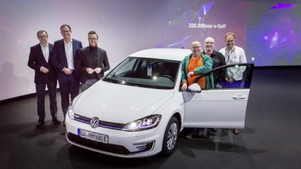 „Volkswagen“ pardavė 100000-ajį „e-Golf © Gamintojo nuotrauka