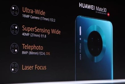 „Huawei Mate 30“ nenaudoja jokių Jungtinėse Valstijose pagamintų dalių