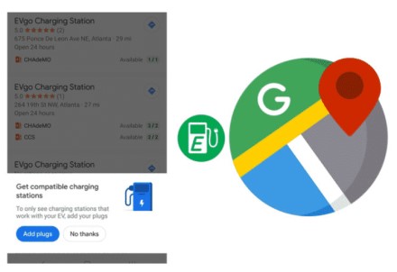 „Google Maps“ nuo šiol leis pasirinkti įkrovimo stotelių tipus