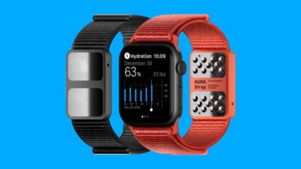 „Apple Watch“ laikrodžiui skirta „AURA“ išmanioji apyrankė geba nustatyti žmogaus kūno kompoziciją ir hidratacijos lygį „Apple Watch“ laikrodžiui skirta „AURA“ išmanioji apyrankė geba nustatyti žmogaus kūno kompoziciją ir hidratacijos lygį