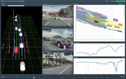 „Tesla“ autopilotas jau yra pažangiausias rinkoje © „Tesla“ nuotrauka