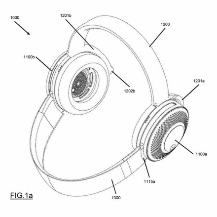 „Dyson“ oro grynintuvas primena ausines © Patento atvaizdas