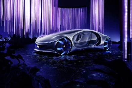 „Mercedes-Benz“ AVTR – abstrakti ateities elektromobilio vizija © Gamintojo nuotrauka
