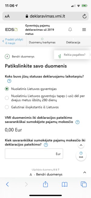Kokių GPM deklaravimo sistemos pokyčių labiausiai laukė Lietuvos mokesčių mokėtojai Kokių GPM deklaravimo sistemos pokyčių labiausiai laukė Lietuvos mokesčių mokėtojai