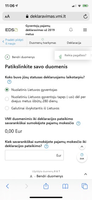 Kokių GPM deklaravimo sistemos pokyčių labiausiai laukė Lietuvos mokesčių mokėtojai