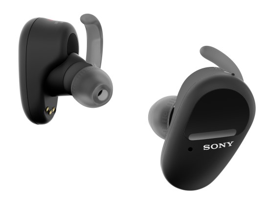 „Sony“ belaidės ausinės su triukšmo slopinimu „WF-SP800N“
