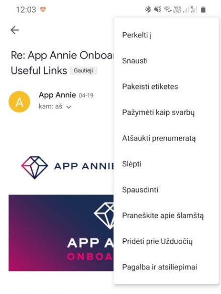 Kaip kartą ir visiems laikams juos užblokuoti „Gmail“ el. pašto dėžutėje