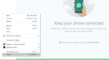 Kaip aktyvuoti tamsųjį „WhatsApp“ režimą kompiuterinėje programėlės versijoje?