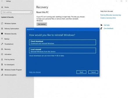 „Microsoft“ išleido stambų „Windows 10“ atnaujinimą: bus galima iš naujo įdiegti iš debesies