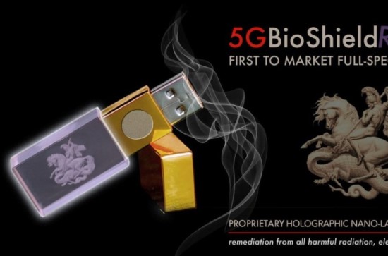 Stebuklinga USB atmintinė, sauganti nuo 5G ir harmonizuojanti dažnius