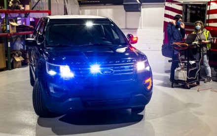 „Ford Police Interceptor Utility“ – tokius visureigius naudoja kelių šalių policijos pajėgos © „Ford“ nuotrauka