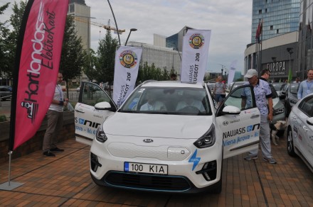 „Kia e-Niro“. Algimanto Brazaičio nuotr.