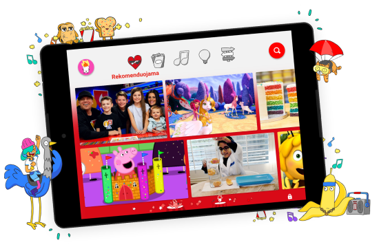 Į Lietuvą atkeliauja „YouTube Kids“