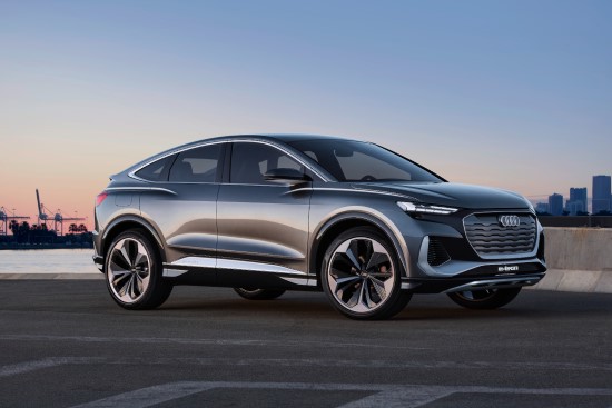 Koncepcinis „Audi Q4 Sportback e-tron“