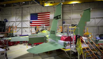 Sent Luise jau gaminamas „F-15EX“ naikintuvas © JAV Karinės oro pajėgos