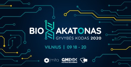 Tarptautinis biohakatonas laukia inovatorių idėjų