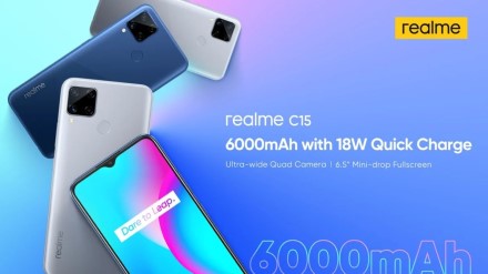 Pristatytas „Realme C15“ telefonas su itin talpia baterija Pristatytas „Realme C15“ telefonas su itin talpia baterija