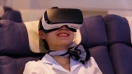 Kelionės tikslas apžiūrimas VR akinių pagalba ©„First Airlines“