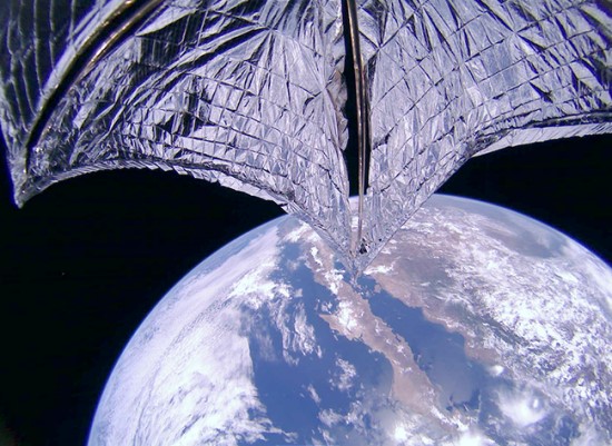 „LightSail2“ nuotrauka © The Planetary Society