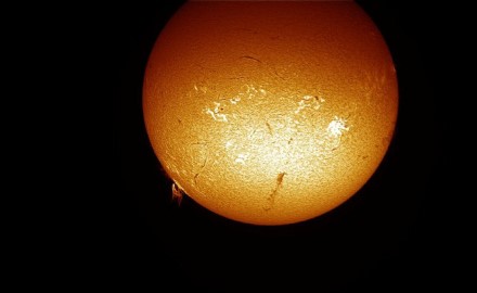 Saulės žybsniai gali būti pavojingi Žemei © Dawgzfan66 (CC BY-SA 4.0) | commons.wikimedia.org