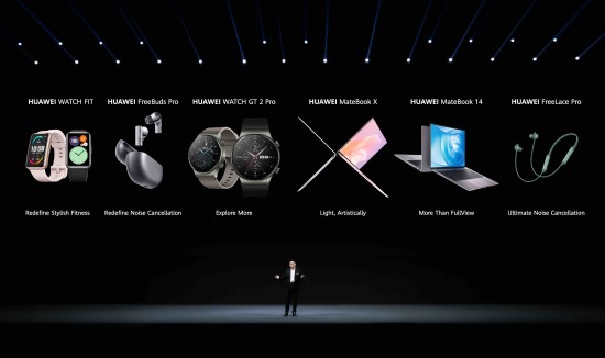 „Huawei“ pristatė 6 naujus įrenginius: laikrodžius, nešiojamus kompiuterius ir bevieles ausines