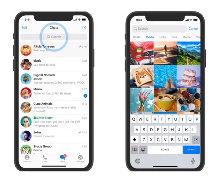 „Telegram“ pasiekė didelis atnaujinimas: patobulinta paieška ir išplėstos grupių bei kanalų galimybės