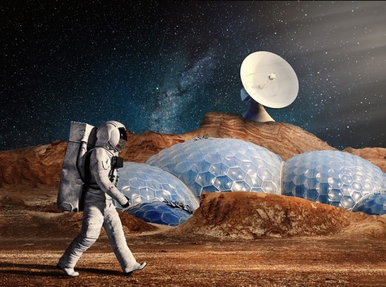 Elonas Muskas atskleidė, kaip atrodys gyvenimas pirmame Marso mieste