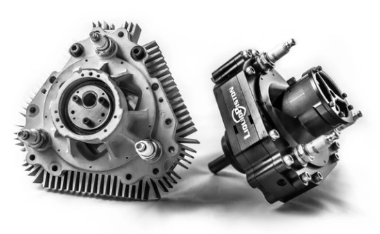 „LiquidPiston“ variklio rotorius © Gamintojo nuotrauka