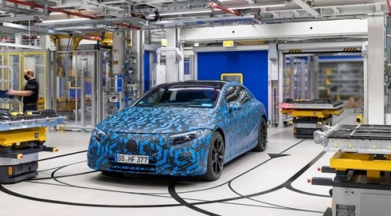 „Mercedes-Benz EQS“ elektrinis sedanas © Gamintojo nuotr. „Mercedes-Benz EQS“ elektrinis sedanas © Gamintojo nuotr.