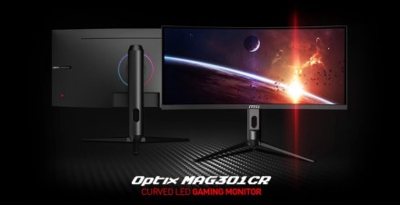 MSI atskleidžia lenktą 30 colių ultrawide monitorių  – „Optix MAG301