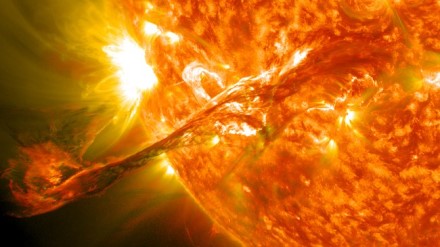 Saulės žybsnis © NASA | commons.wikimedia.org