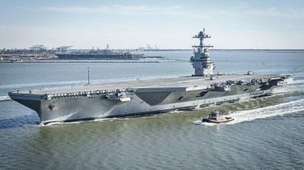 „USS Gerald R. Ford“ 2017 m. © wikimedia.org