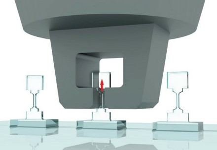 Diagrama, rodanti, kaip buvo ištemptos specialios formos deimantinės nanostruktūros© Dang Chaoqun / City University of Hong Kong