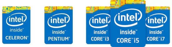 Pagrindinės „Intel“ procesorių linijos