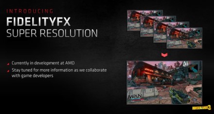 AMD „FidelityF Super Resolution“ technologija bus išleidžiama pavasarį