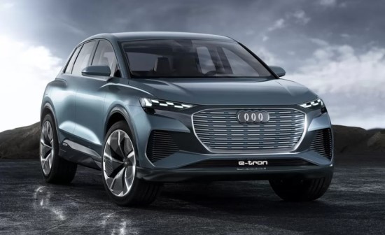 „Audi Q4 e-tron“ (laukiama: 2021 metais)