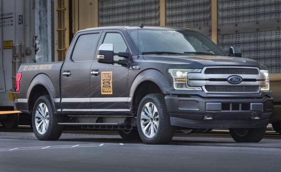 „Ford F-150 Electric“ (laukiama: 2021 metais)