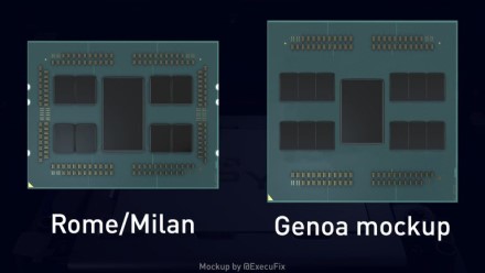 MD EPYC „Genoa“ procesoriai turės 96 branduolius iš 12 čipelių ir palaikys DDR5