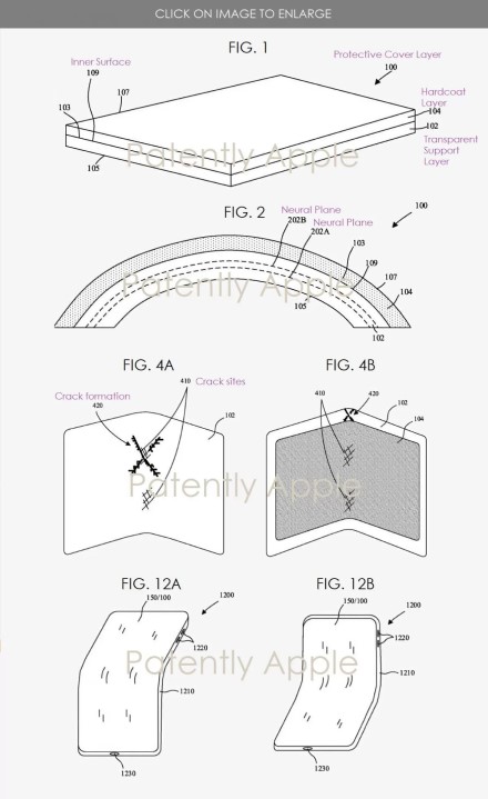 „Apple“ rado būdą padidinti sulenkiamų ekranų patvarumą