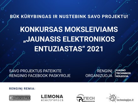 KTK konkursas „Jaunasis elektronikos entuziastas“